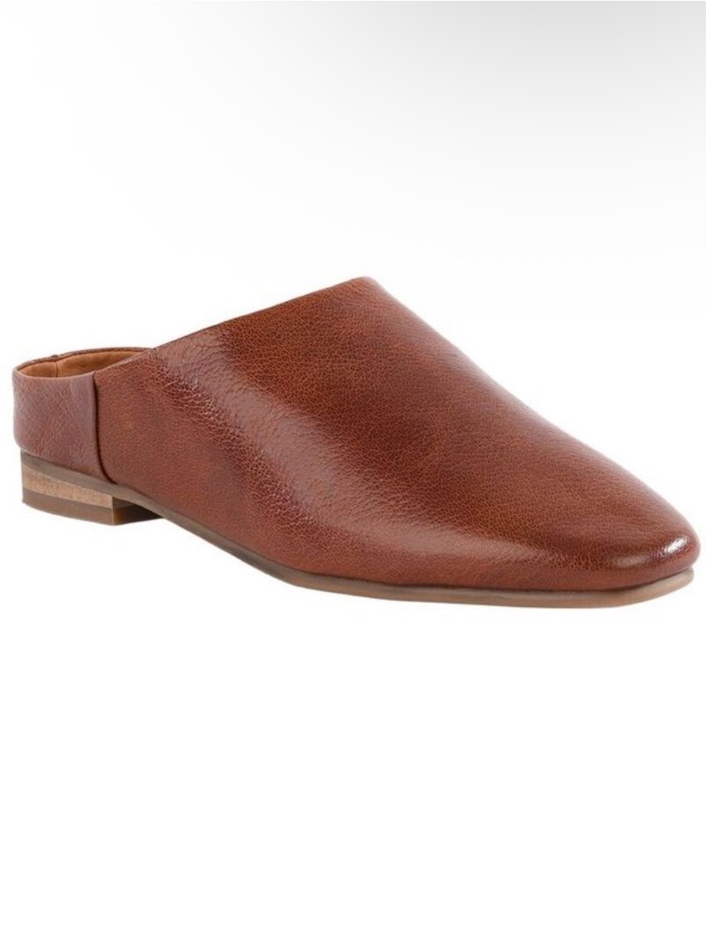 Seychelles Napa Valley Leather Mule Brown Size 10 New